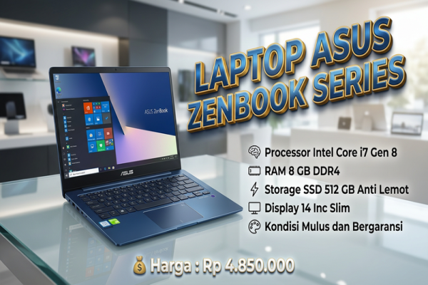 LAPTOP ASUS ZENBOOK SERIES