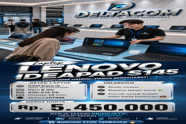 LAPTOP LENOVO IDEAPAD S145
