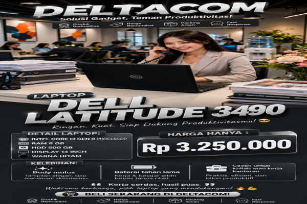 LAPTOP DELL LATITUDE 3490