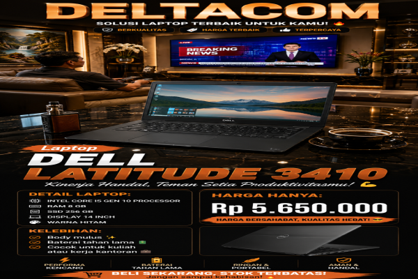 LAPTOP DELL LATITUDE 3410